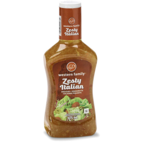 Western Family - Salad Dressing, Zesty Italian