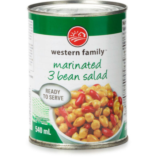 Western Family - Three Bean Salad