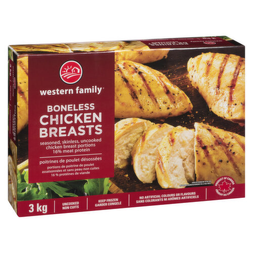 western Family - Chicken Breasts, Boneless