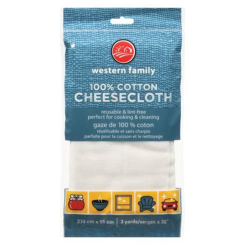 Western Family - 100% Cotton Cheesecloth