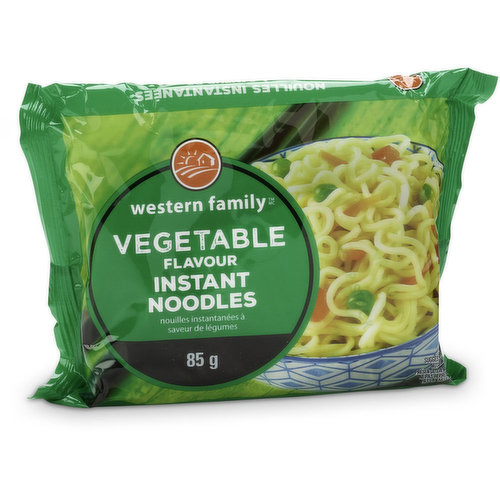 Western Family - Instant Noodles, Vegetable Flavour