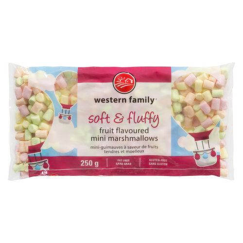 western Family - Mini Marshmallows - Fruit Flavoured