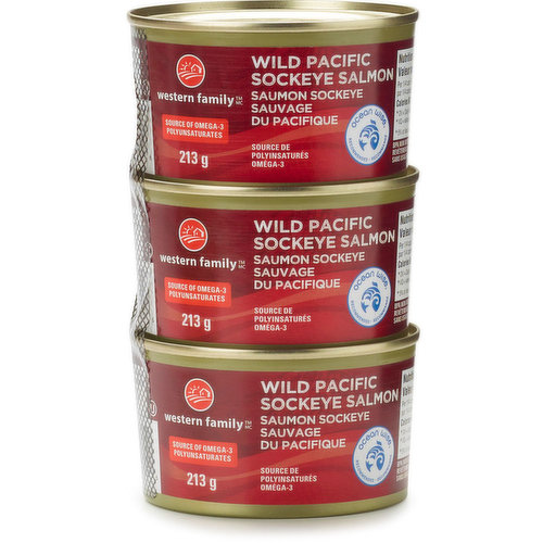 Western Family - Wild Pacific Sockeye Salmon