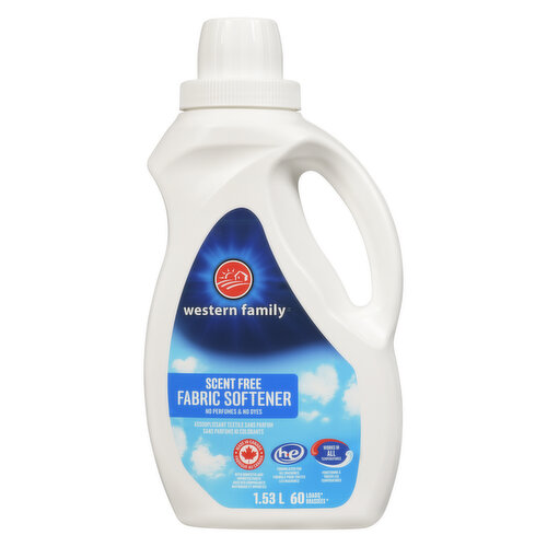 Western Family Ultra Liquid Fabric Softener Scent Free