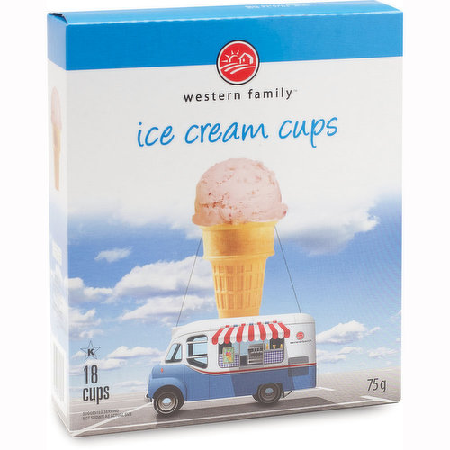 Western Family - Ice Cream Cups - Original