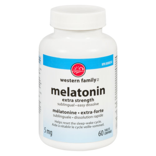 Western Family - Melatonin Extra Strength