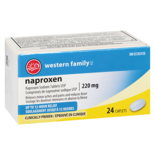 Western Family - Naproxen 220mg