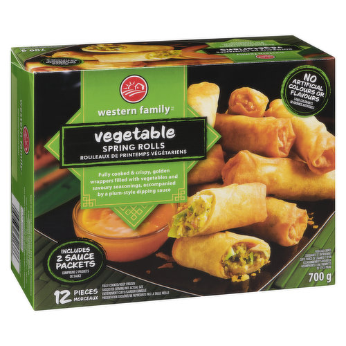 Western Family - Vegetable Spring Rolls