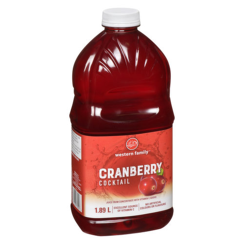 Western Family - Cranberry Cocktail Juice