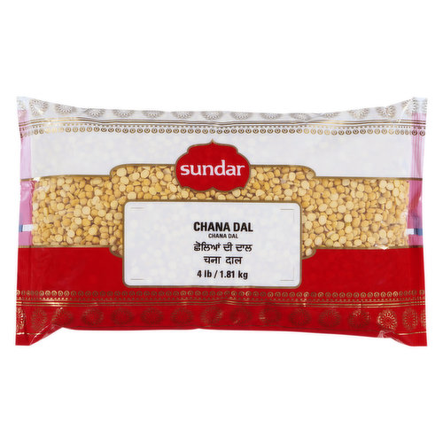 Chana Dal is the Split Kernel of a Variety of Chickpea Known as Desi or Bengal   Gram. It Has a Sweet and Earthy Flavor, and the Cooked Bean is about the Size and Shape of a Corn Kernel.