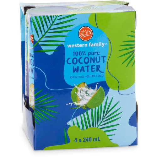 western Family - Pure Coconut Water 100%