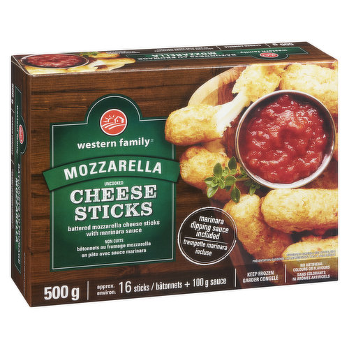 Western Family - Mozzarella Cheese Sticks