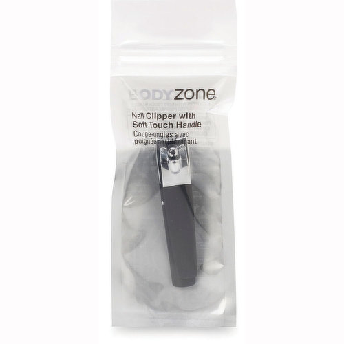 Body Zone - Nail Clipper With Soft Touch Handle