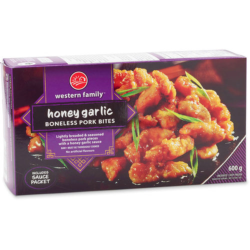 Western Family - Honey Garlic Pork Bites