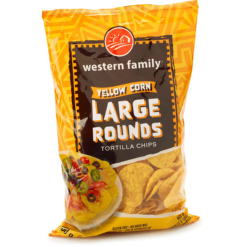 Western Family - Tortilla Chips Yellow Corn