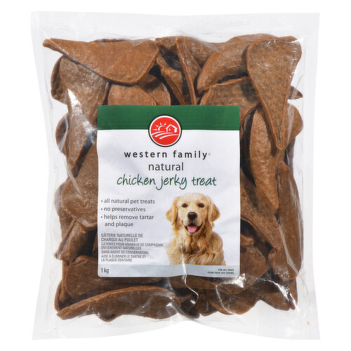 Western Family - Dog Treats Chicken Jerky Treat - Save-On-Foods