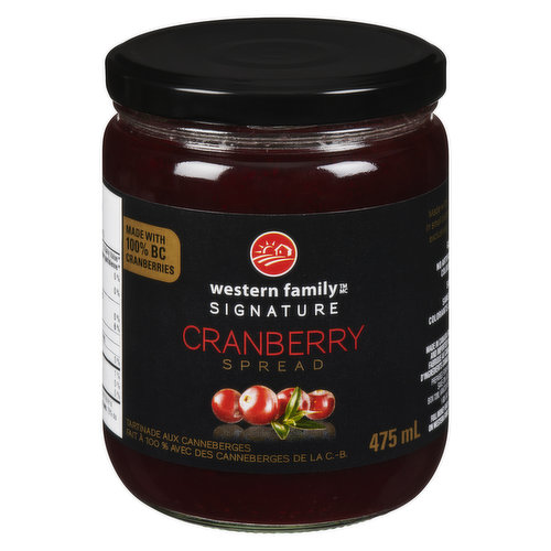 Western Family - Signature Cranberry Spread
