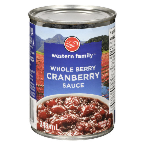 Western Family - Whole Berry Cranberry Sauce