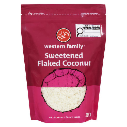 Western Family - Sweetened Flaked  Coconut