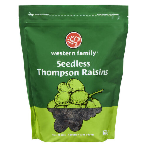 Western Family - Seedless Thompson Raisins