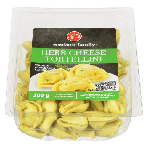 Western Family - Herb Cheese Tortellini, Fresh