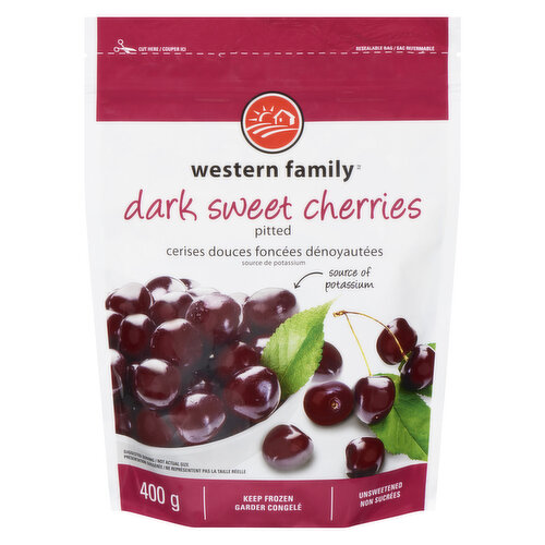 western Family - Dark Sweet Pitted Cherries