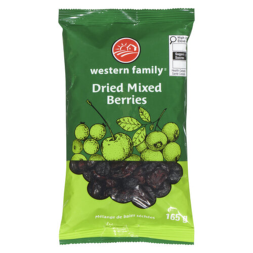 Western Family - Dried Mixed Berries