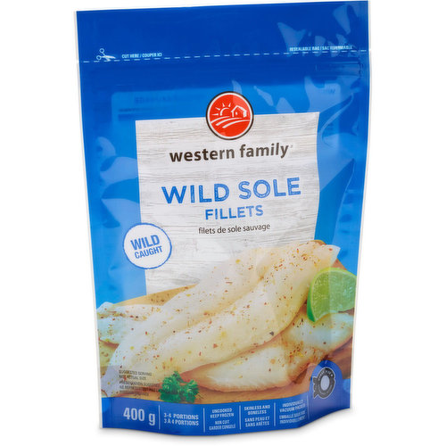 Western Family - Wild Sole Fillets