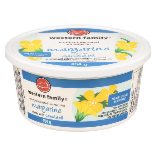 Western Family - Margarine Made with Canola Oil