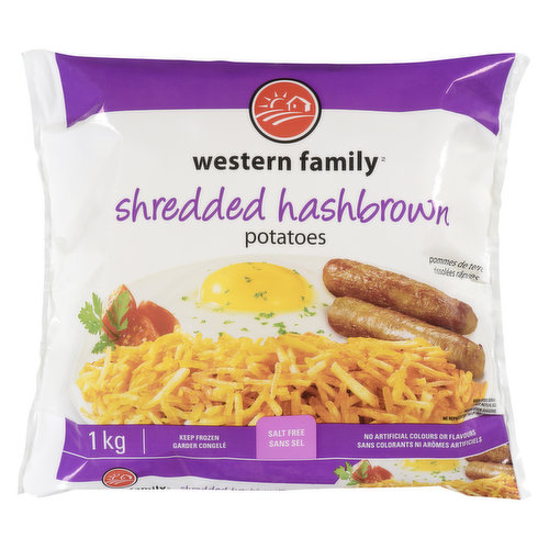 Western Family - Hashbrown Potatoes -Shredded