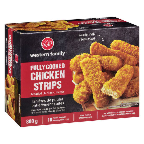 western Family - Chicken Strips - Fully Cooked