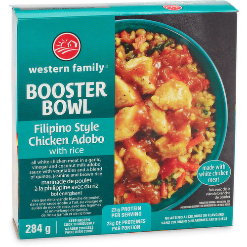 Western Family - Booster Bowl - Filipno Style Chicken Adobo