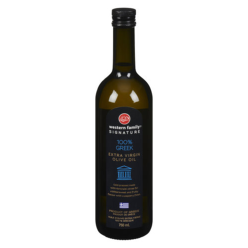 Made with cold-pressed Koroneiki olives for a bittersweet & fruity flavor with a peppery finish. Product of Greece.