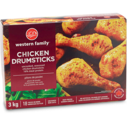 Western Family - Chicken Drumsticks - Seasoned