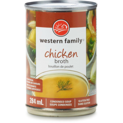 Western Family - Condensed Soup - Chicken Broth