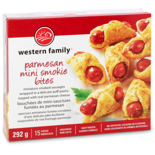 Western Family - Mini Smokie Bites - Parmesan