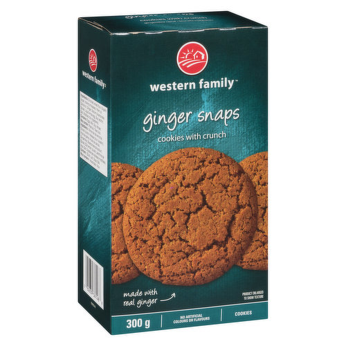 Western Family - Ginger Snap Cookies - Save-On-Foods