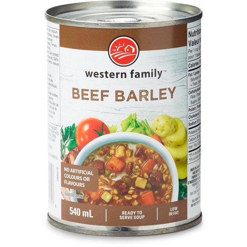 Western Family - Beef Barley Soup