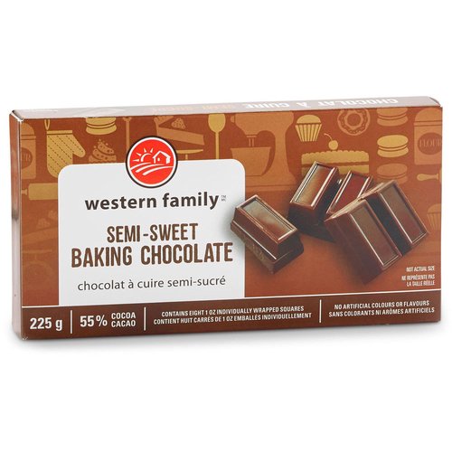 Contains eight 1oz individually wrapped squares. Made from 55% cocoa. No artifical colours or flavours.