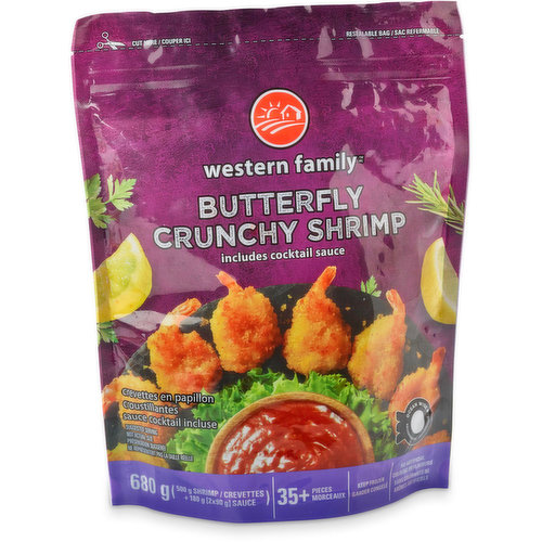 Western Family - Butterfly Crunchy Shrimp