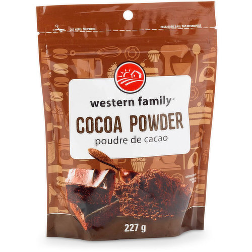 Perfect for all your chocolatey baking needs. Unsweetened cocoa.