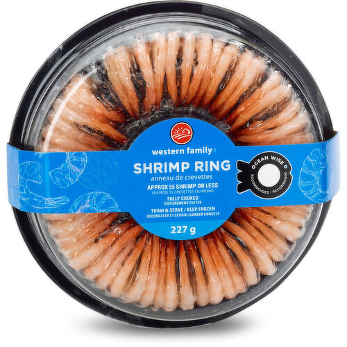 Western Family - Shrimp Ring - Fully Cooked