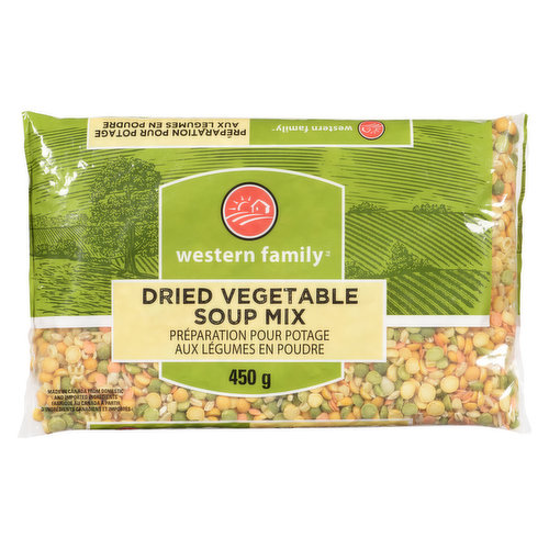 Western Family - Dried Vegetable Soup Mix