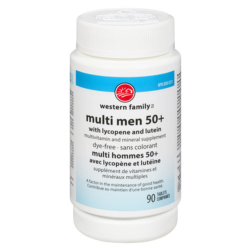 Western Family - Multi Vitamin Mens 50+