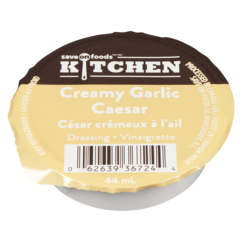 Save-On-Foods - Kitchen Creamy Garlic Caesar Dressing