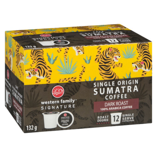 Western Family - Signature Single Origin Sumatra Coffee Pods