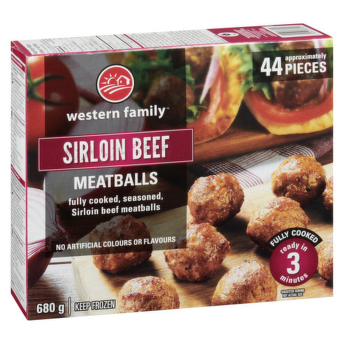 Western Family - Sirloin Beef Meatballs