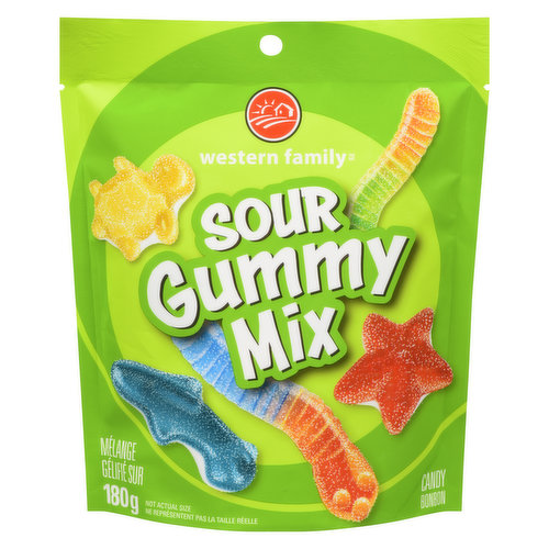 Western Family Sour Gummy Mix