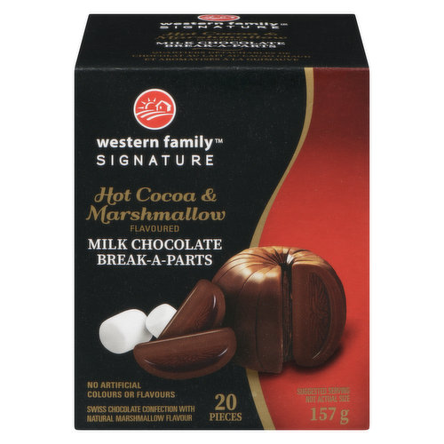 Western Family - Hot Cocoa & Marshmallow Flavoured Break-A-Parts