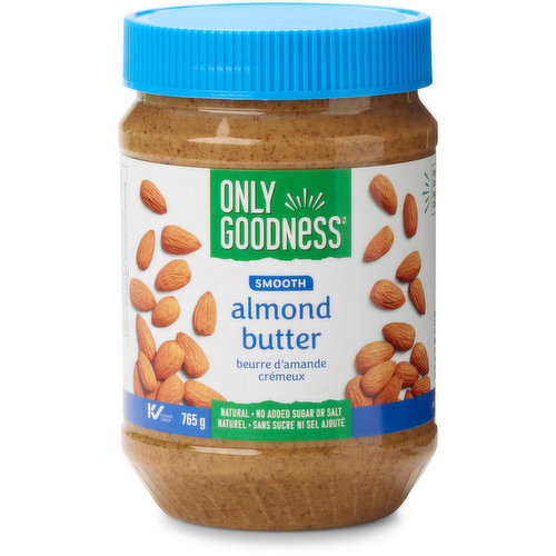 ONLY GOODNESS - Smooth Almond Butter